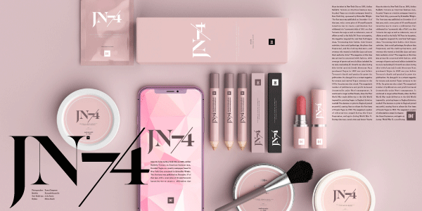 JN74 Cosmetics Typography